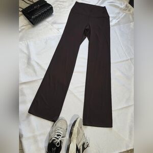 Uniqlo Dark Brown Wide-Leg Pants